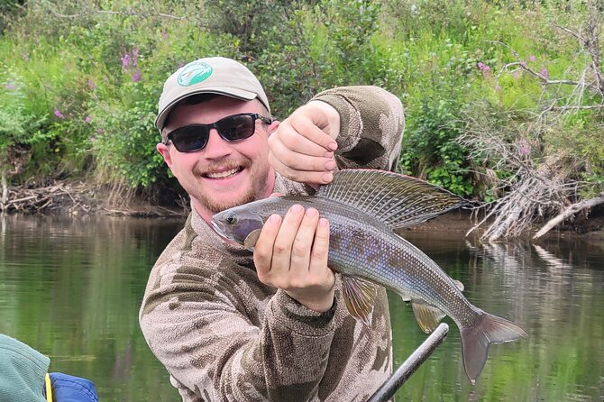 1/2 Day Fairbanks Fishing Trip W/ transportation - What a typical four-hour outing feels like