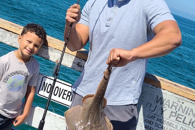 2-Hour San Diego Pier Fishing Experience - Catch and Release, From Fish to Stingray