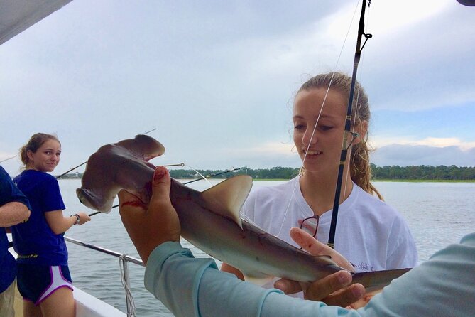 3 Hour Inshore Shark Fishing Trip in Hilton Head Island - Fishing near Daufuskie Island