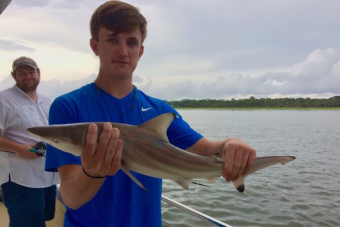 3 Hour Inshore Shark Fishing Trip in Hilton Head Island - Captain Jack and the crew