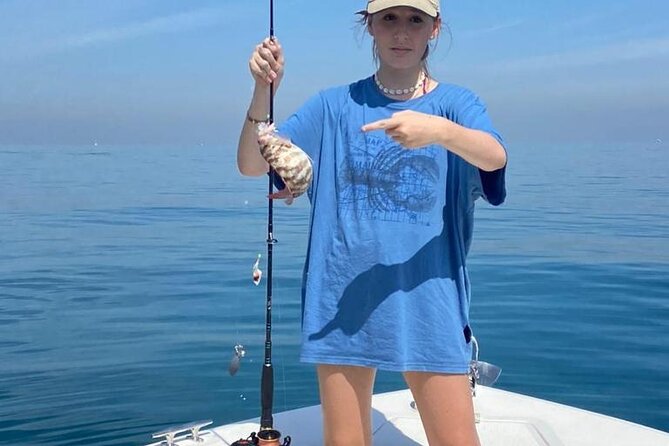 3Hours Fishing Trip - Moving between open water and rocky areas
