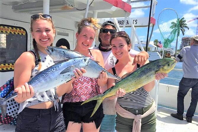 4-Hour Day or Night-Time Reef Bottom Fishing Charter in Fort Lauderdale - From Seabreeze Boulevard to Millionaires Row