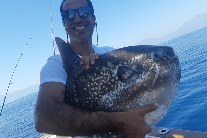 4 Hours Bottom Fishing Day by boat from Marbella - Dolphins, whales, and views along the Costa del Sol
