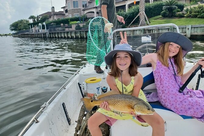 5 Hour Full Guided Fishing Trip. Redfish++ Reel in the memories. - What this Kemah charter is really offering
