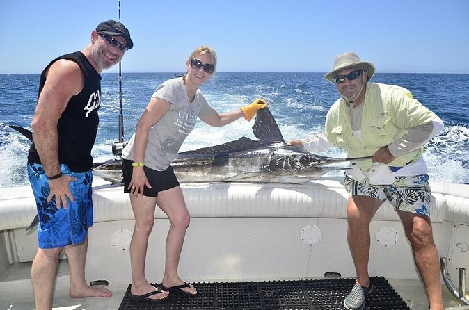 8 Hours Private Sport Fishing Charter Trip in Cabo San Lucas - Fishing, swimming, and time along the Cabo shoreline