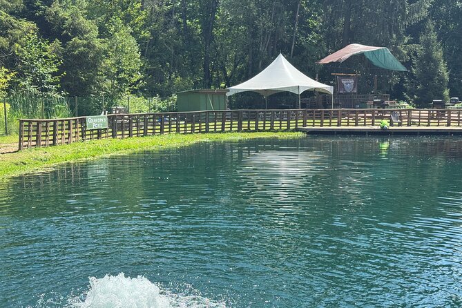 A Relaxing Day of Fishing and Fresh BBQ - Castaway Pond gives the day its calm center