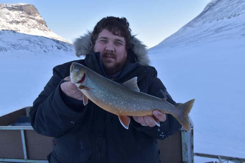 Abisko: Ice Fishing Experience - From Abisko Pickup to the Frozen Lake
