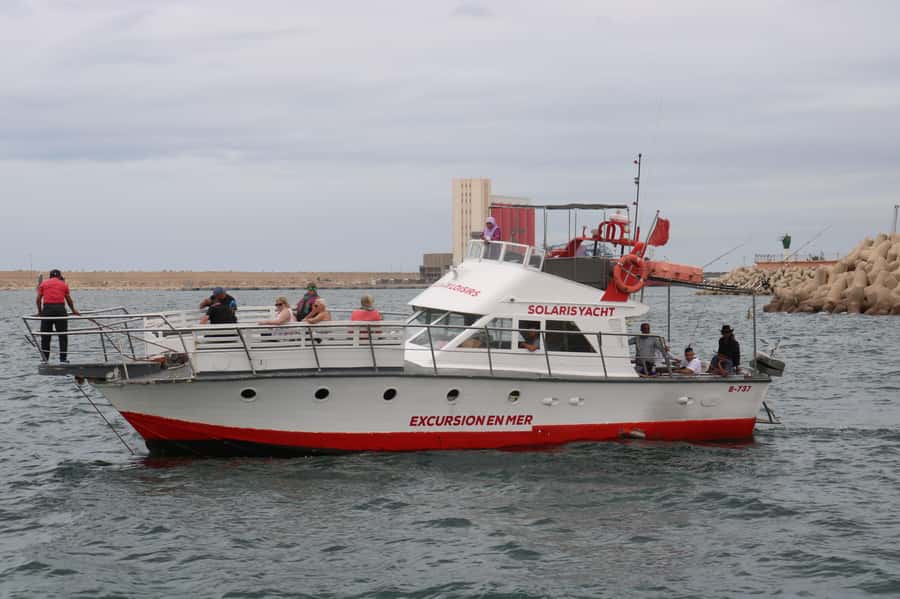 Agadir: 4-Hour Boat Trip with Fishing, BBQ & Swim - Leaving Marina Agadir for the coast