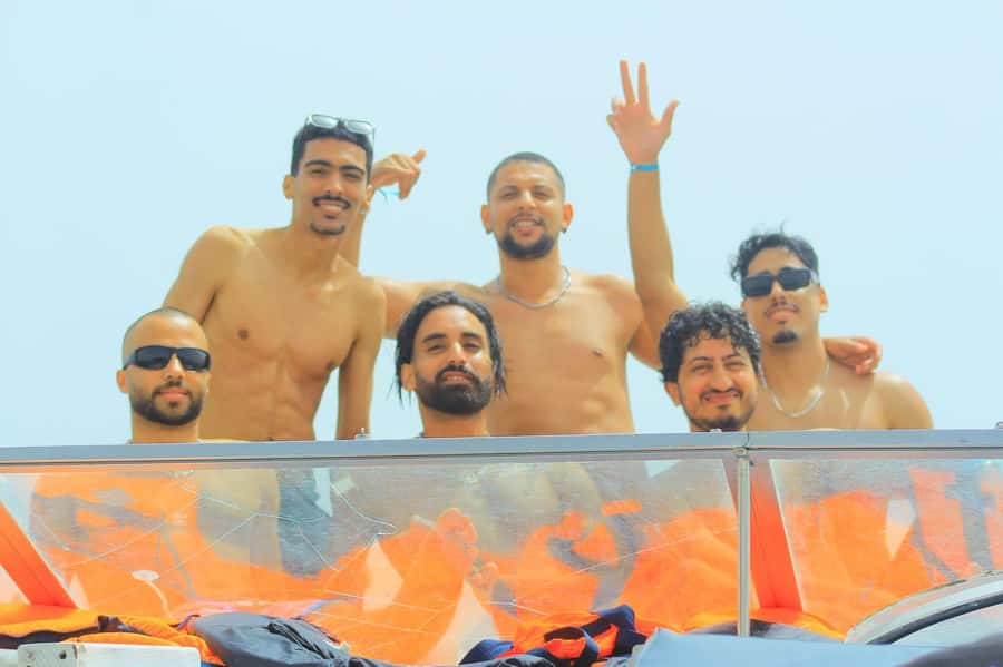 Agadir: Boat Tour with Lunch, Fishing & Jetski - Fishing before the barbecue lunch