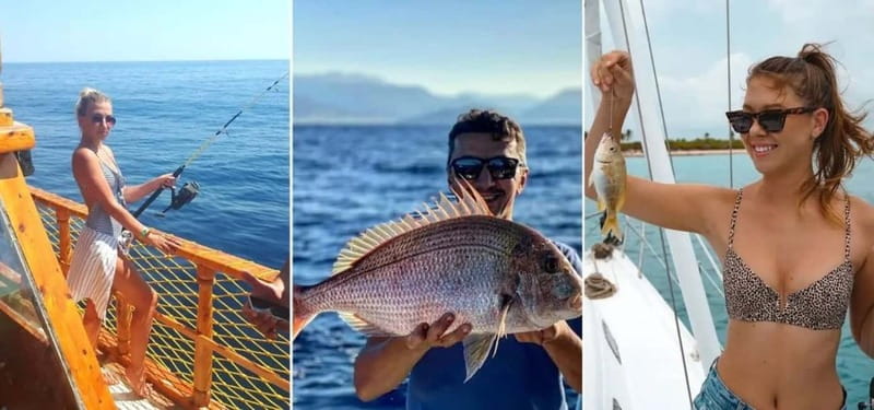 Alanya: Fishing Tour with Lunch and Hotel Transfers - Swimming breaks between fishing sessions