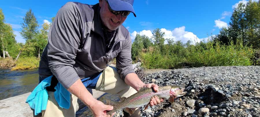 Anchorage: Full-day guided fly-fishing with Hotel Pickup - Key points at a glance