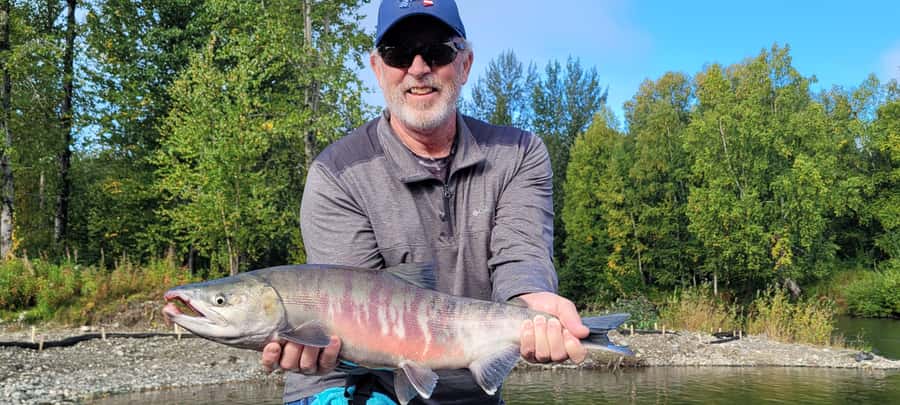 Anchorage: Full-day guided salmon fishing with Hotel Pickup - The 1.5-hour drive into Southcentral Alaska