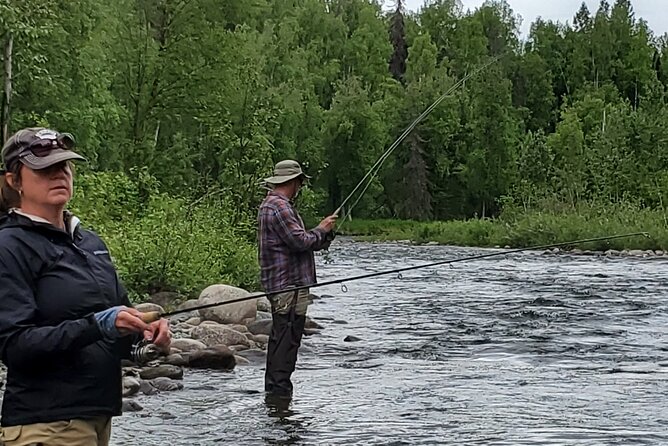 Anchorage Guided Fly-fishing with transportation - What catching and releasing fish means here