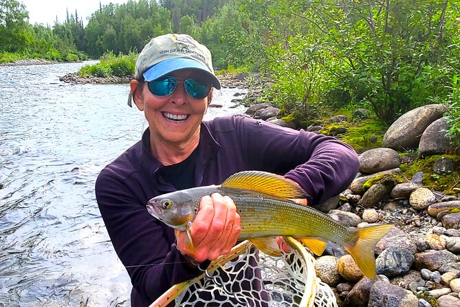 Anchorage Guided Fly-fishing with transportation - The 7 a.m. pickup and ride from Anchorage