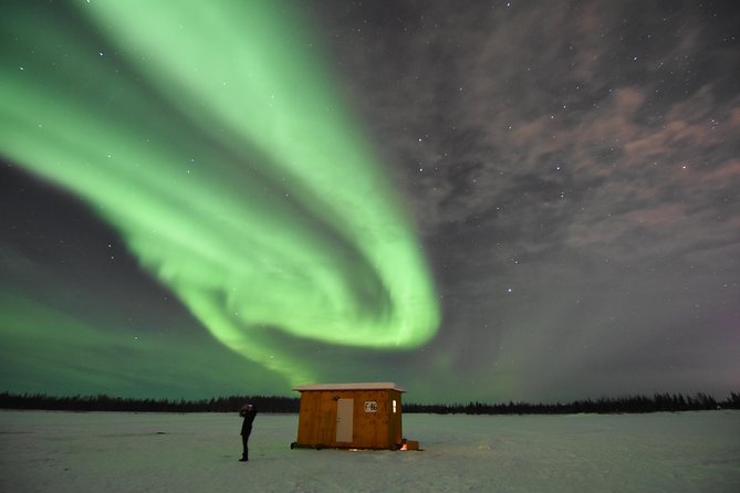 Aurora Borealis Viewing and Ice Fishing Adventure - The warm cabin changes the whole night
