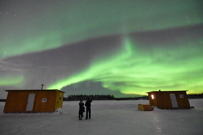 Aurora Borealis Viewing and Ice Fishing Adventure - Reindeer sausage, salmon, and hot cocoa