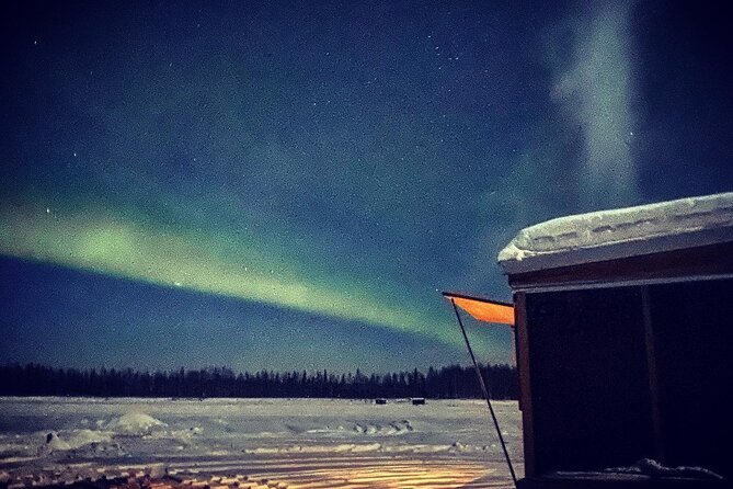 "Aurora Ice" - Ice Fishing & Salmon Dinner Tour - What the five-hour schedule feels like