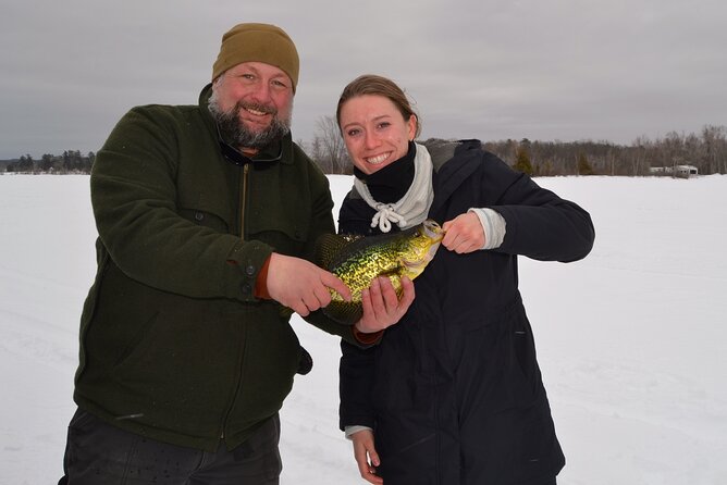 Bangor, Maine Icefishing Experience - Starting at Gould’s Landing in Orono