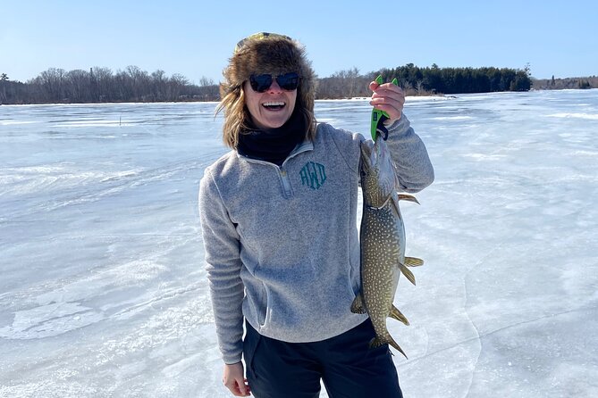 Bangor, Maine Icefishing Experience - Who will enjoy this most?