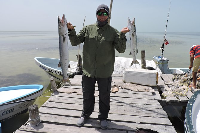 Barracuda Fishing Day Cancun - Fresh Barracuda, Ceviche, and Guacamole