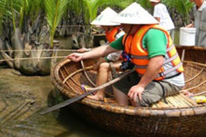 Basket Boat in Hoi An( visit water coconut forest,Crab fishing ) - Fresh fruit, coconut water, and a relaxed finish