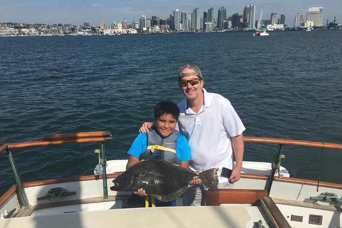 Bay Fishing Charter - Cruising past San Diego’s waterfront sights
