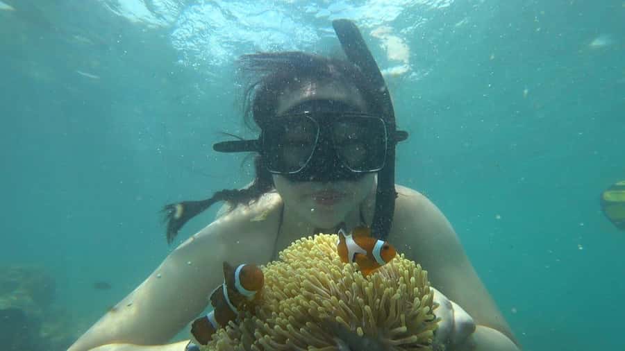 Bintan Snorkeling - Kayaking - Fun Fishing - Water Activity - Arriving at the Private Island Area