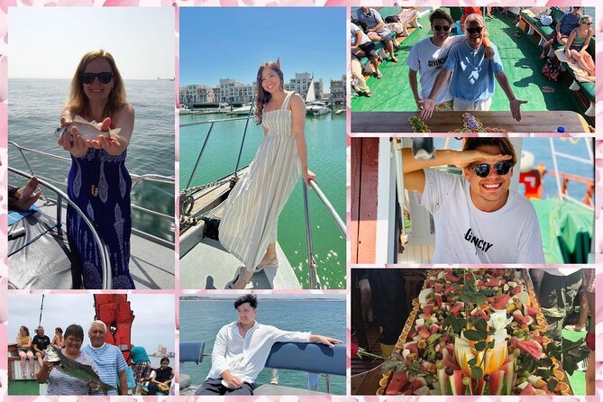 boat trip from 9 am to 3 pm fishing & swimming & barbecue & dessert - Fishing on the Atlantic