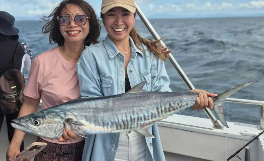 Cairns: Great Barrier Reef Fishing Charter with Lunch - Catch preparation at the end of the day
