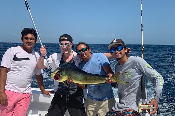 Cancun fishing charter if you don't fish you don't pay 46ft yacht 12pax 25P14 - Weather, cancellation, and practical planning