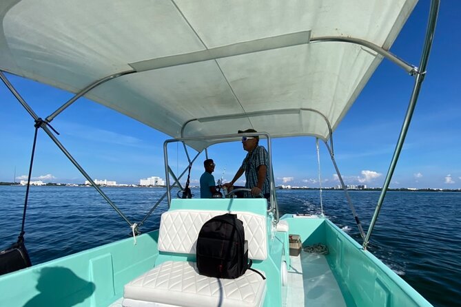 Cancun Fly Fishing large boat - The 7:00 am departure from Sunset Marina