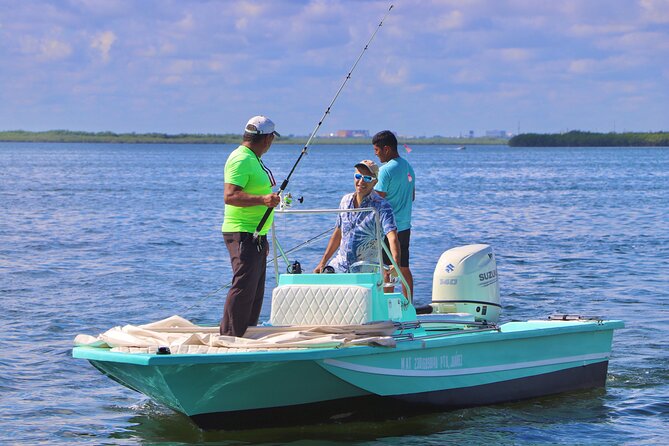 Cancun Fly Fishing large boat - Equipment, drinks, and what you need to bring