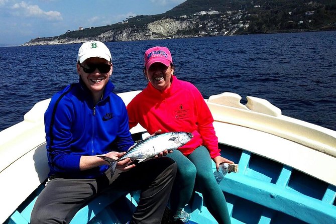 Capri Fishing Excursion with Snorkeling and Lunch from Sorrento - Returning along the Sorrento Peninsula