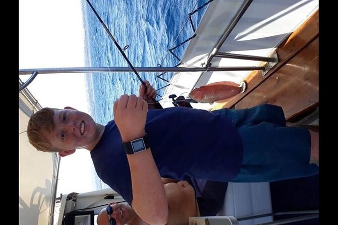 Captain Manolis Fishing with barbecue on the boat - Bottom fishing and a chance to learn