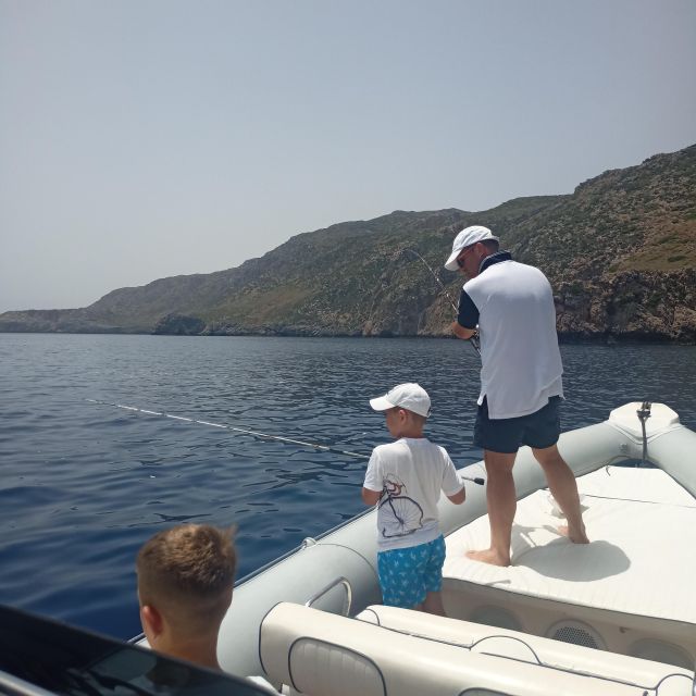 Chania: Private Boat Fishing Trip - Leaving Akti Enoseos for open water