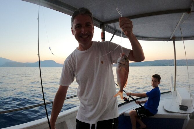 Chania Sunset Rod Fishing Experience - The boat ride sets the evening’s pace