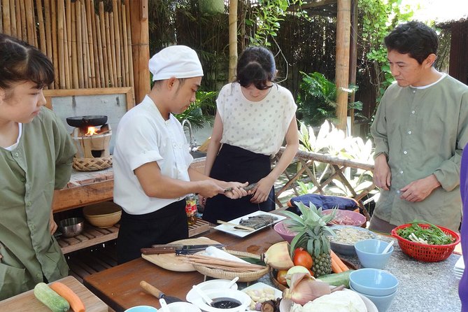 Cooking Class , Local Market , Basket Boat And CRABS FISHING - Herb garden and the move from garden to plate