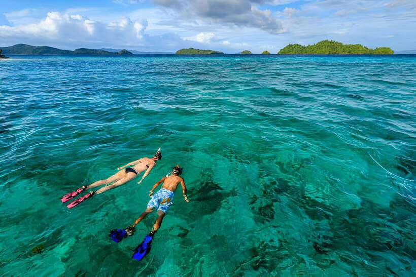 Da Nang: Son Tra Peninsula Exploration - Snorkeling, Fishing - The first cruise, about 30 minutes on the water