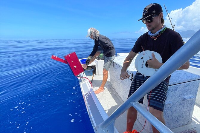 DEEP SEA FISHING 1/2 day (private group) - Four hours of fishing, with several methods in play