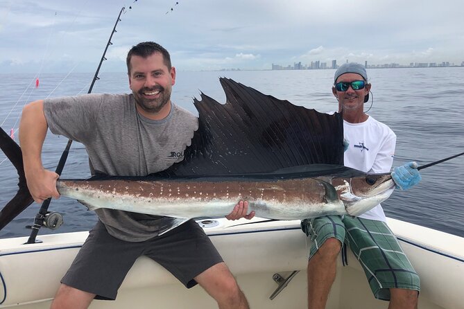Deep sea fishing charters in Fort Lauderdale aboard 52' Hatteras - What the 52-foot Hatteras adds