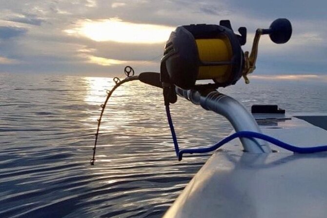 Deep Sea Fishing Dubai - Fishing Trip on Boat - Dubai Marina, JBR, and Ain Dubai from the water