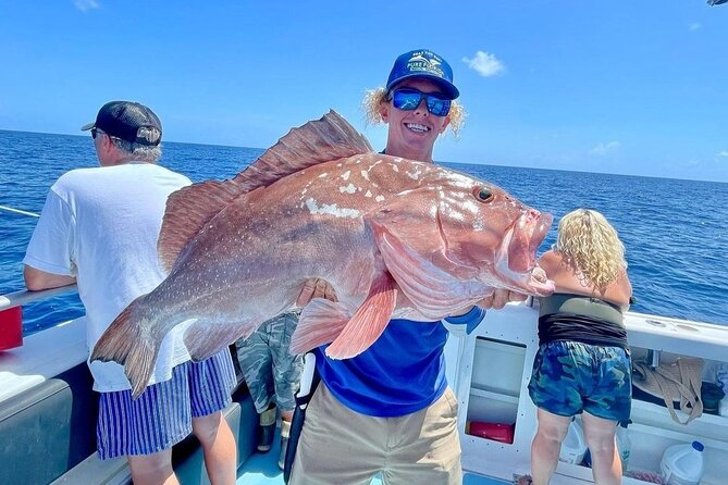 Deep Sea Fishing EIGHT Hour - Having your fish cooked near the dock