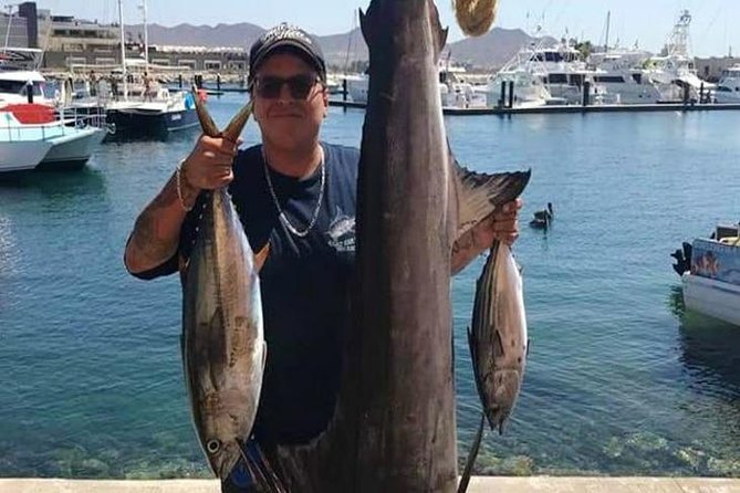 Deep Sea Fishing for 5 Hours from Cabo San Lucas - Leaving the Cabo marina for open water