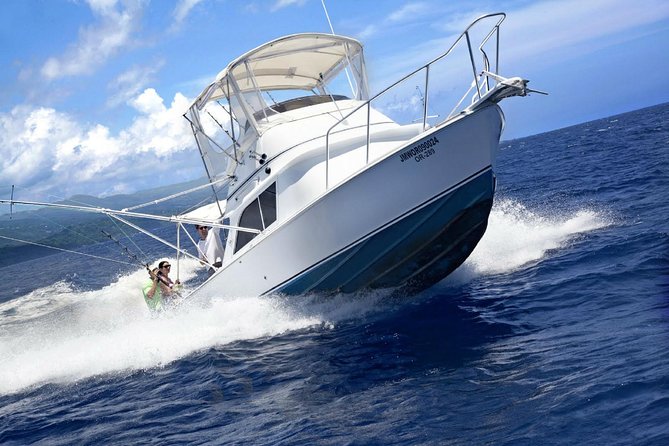 Deep Sea Sport Fishing From Montego Bay - How trolling works offshore
