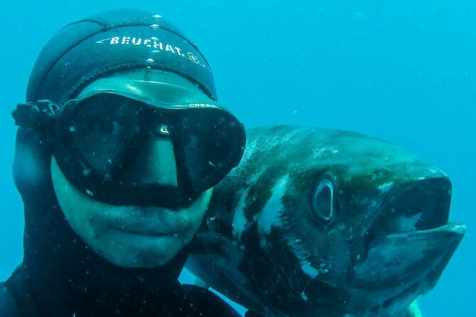 Discover Spearfishing course - The real challenge: waves, current, and visibility