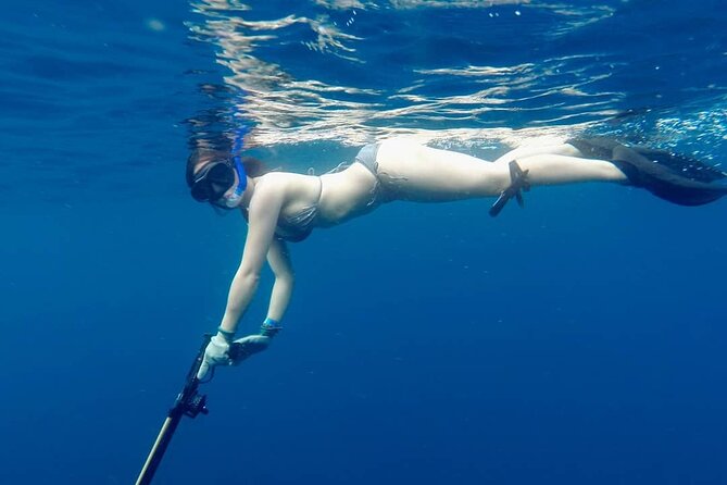 Discover Spearfishing course - What happens at the fishing site