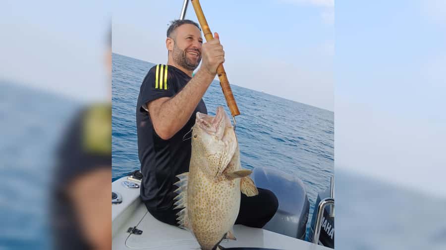 Dubai: Private Deep Sea Fishing Trip with BBQ of Catch - A boat built for a long half-day