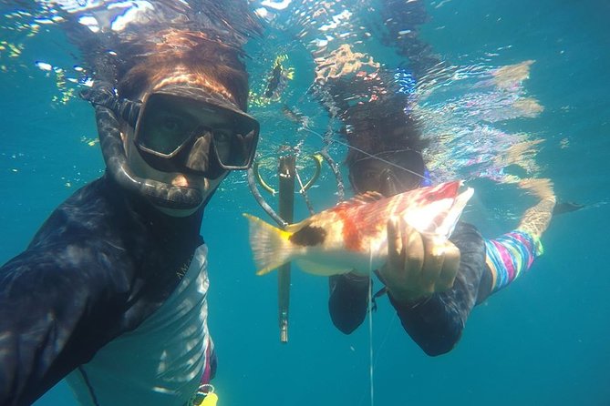 East Bali Spear Or Line Fishing Tour At Virgin Beach - Bukit Asah and the Mount Agung view