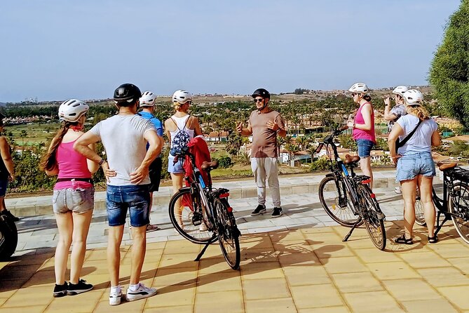 Electric Bike Panoramic South Coast Tour Optional Fishing Tapas - A final view over Playa del Inglés