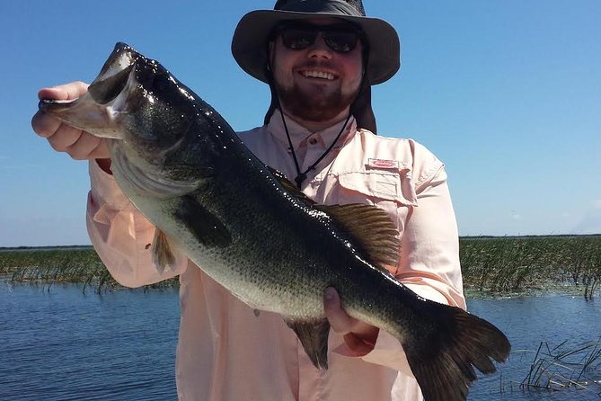 Everglades All Day Fishing Trip near Fort Lauderdale - What fishing from the bass boat is like